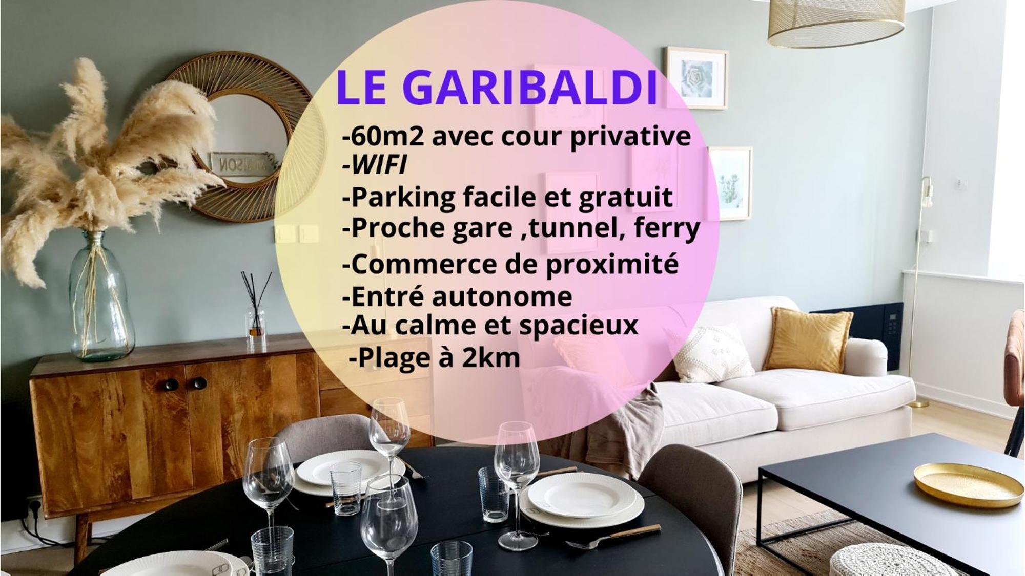 Garibaldi De Calais Fonctionnelle Nouvelle Renovation Jardin Prive Apartment Exterior photo